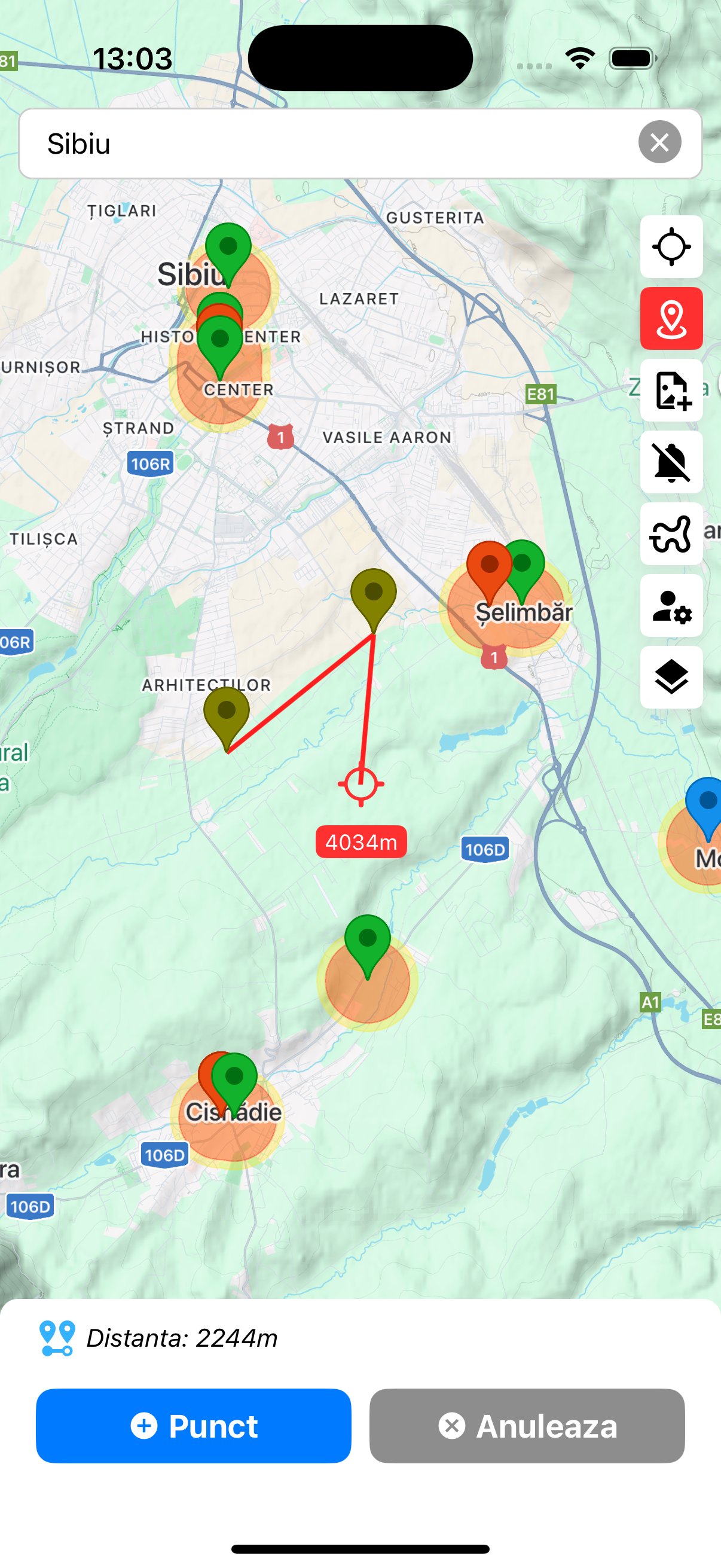 Previzualizare aplicație Dektor